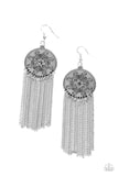 Paparazzi Accessories Fringe Control Silver